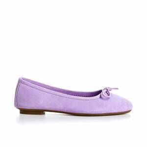 NEW REQINS women's carmen peau ballet flat in lavender